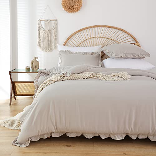 JANZAA Soft Twin Bed Set: Ultra Cozy Farmhouse Comforter