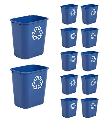 28Qt Deskside Recycling Bin