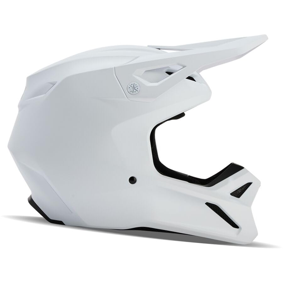 FOX RACING V1 MOTOCROSS HELMET MATTE WHITE Small