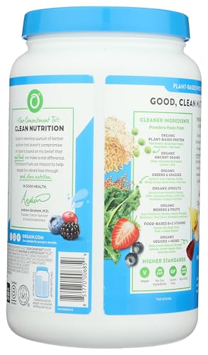 ORGAIN Organic Vanilla Bean Protein & Superfoods Powder 32.3 OZ