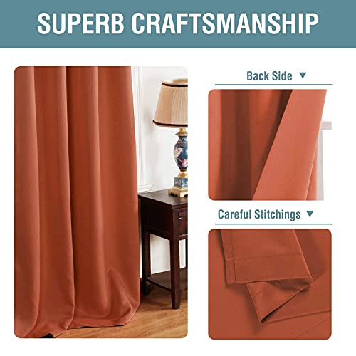 Blackout Curtain 63"L x 52"W, Soft & Thermal
