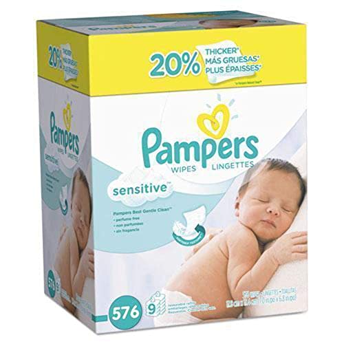 Pampers Sensitive Wipes 576ct