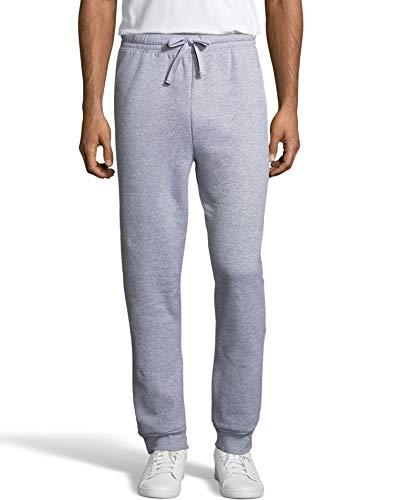 Champion Mens Ecosmart Jogger Sweatpants Midweight Fleece Lounge Pants 30.5\" Light Steel Small US