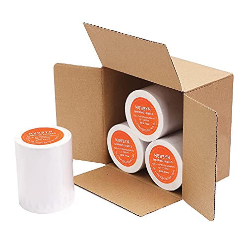 4x6 Direct Thermal Roll Shipping Labels 500 Pics for Address Mailing Postage USPS UPS FedEx Amazon Ebay Shipping Labels Commercial Grade