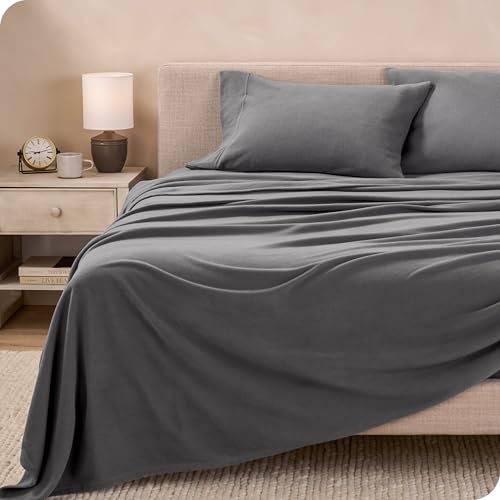 Bare Home Super Soft Fleece King Size Sheets Set