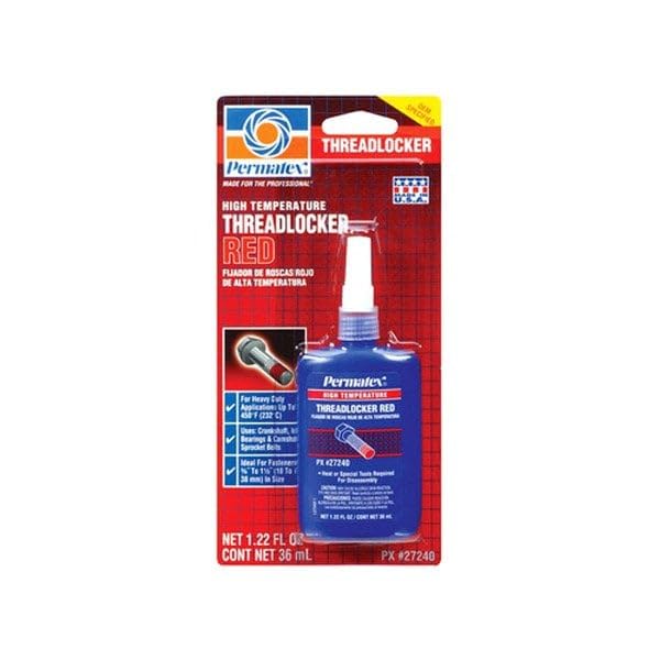 Hi-Temp Red Threadlocker