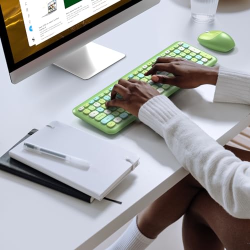KNOWSQT Wireless Keyboard & Mouse Combo: 2.4G Freedom
