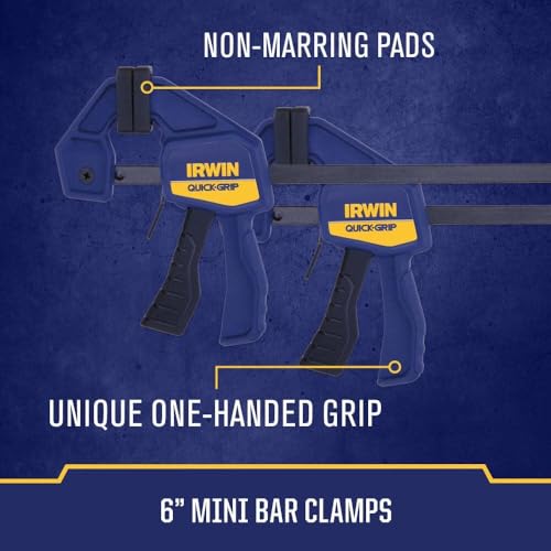 DeWalt IRHT83220 - 8Pc Quick Grip One-Handed Clamp Set