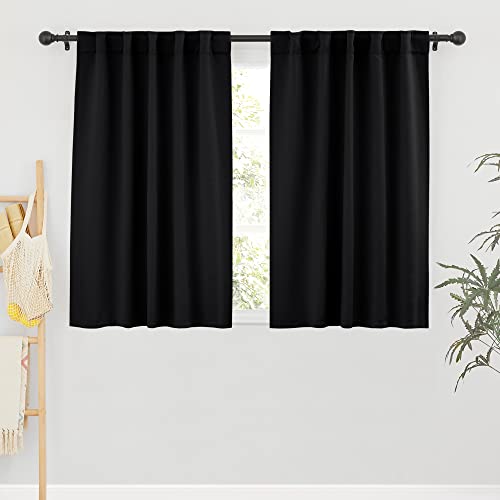 RYB HOME Blackout Curtains: Block 85-95% Sunlight