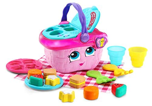 LeapFrog Shapes and Sharing Picnic Basket (Frustration Free Packaging) Pink