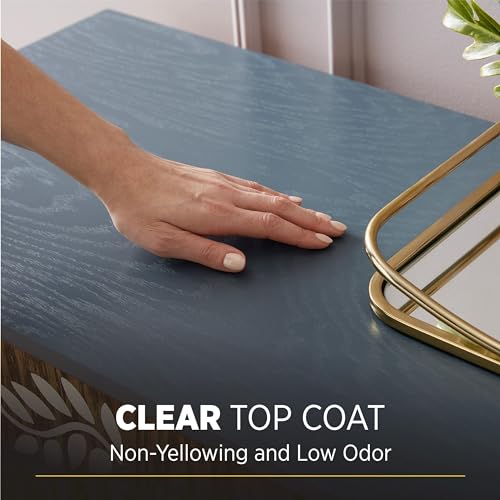 1Qt Polycrylic Semi-Gloss, Low Odor, Fast Dry