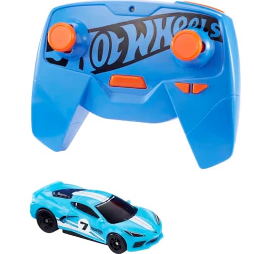Hot Wheels RC 1:64 Scale C8 Corvette Rechargeable Radio-Controlled Vehicle