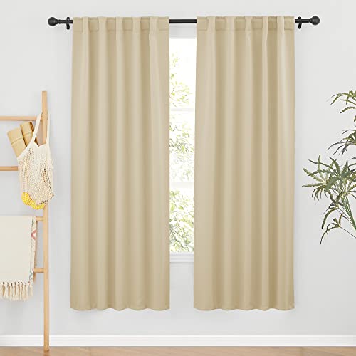 RYB HOME Blackout Curtains for Bedroom - Energy Saving