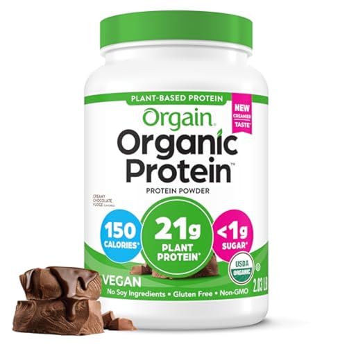 Creamy Chocolate Fudge Organic Protein Powder