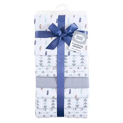 7-Pack Boy Flannel Blankets