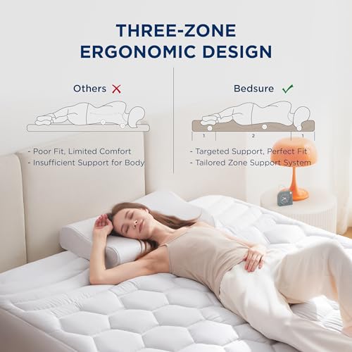 Bedsure Twin XL Mattress Topper - Soft Protector for Restful Sleep