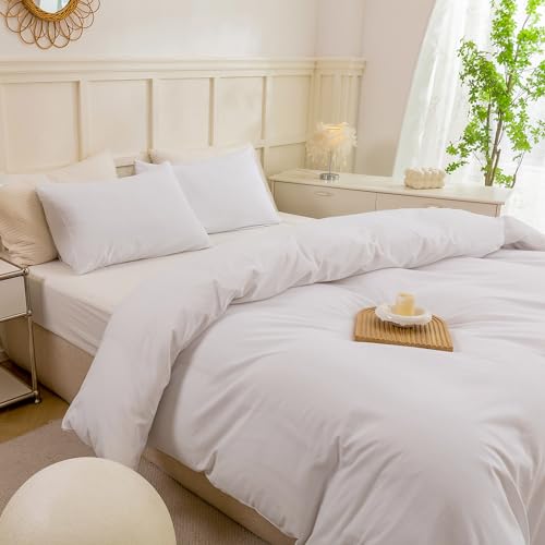 ECOCOTT Off White Duvet Cover - Soft, Breathable & Durable