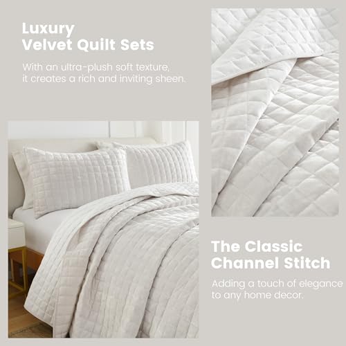 Secgo Twin Comforter Set: Soft Velvet Bedding