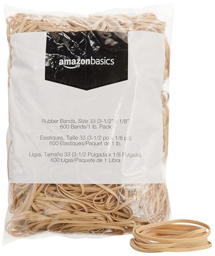 Amazon Basics Rubber Bands Size 33