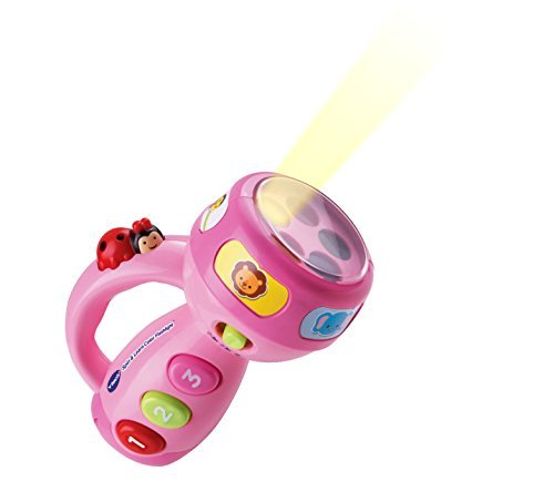 VTech Spin and Learn Color Flashlight - Pink - Online Exclusive