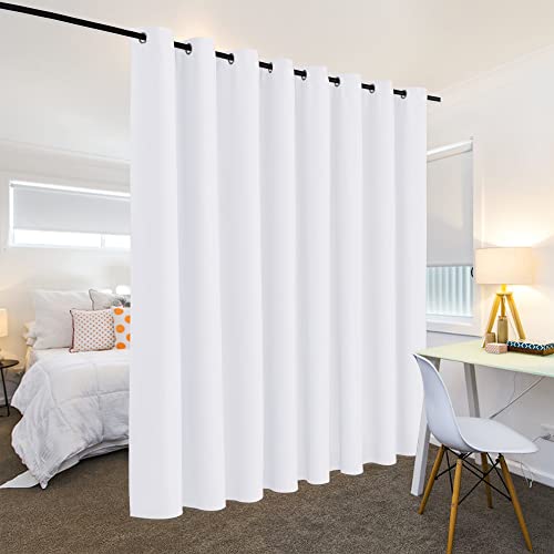 RYB HOME Extra Wide Curtains for Room Separation & Soundproofing