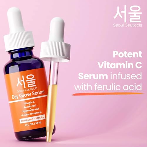 Seoul Ceuticals Korean Skin Care - 20% Vitamin C Hyaluronic Acid Serum + CE Ferulic Acid
