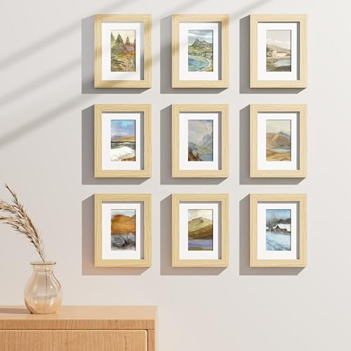 Vittanly 6x8 Oak Frame: 61% Off Premium Wall Display