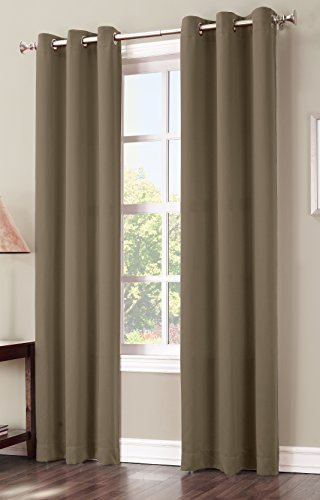 Blackout Energy Curtain 40"x84" Barley Brown