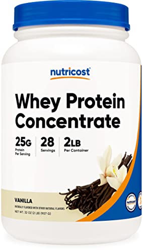 Nutricost Whey Protein Powder: 25g Protein per Serving