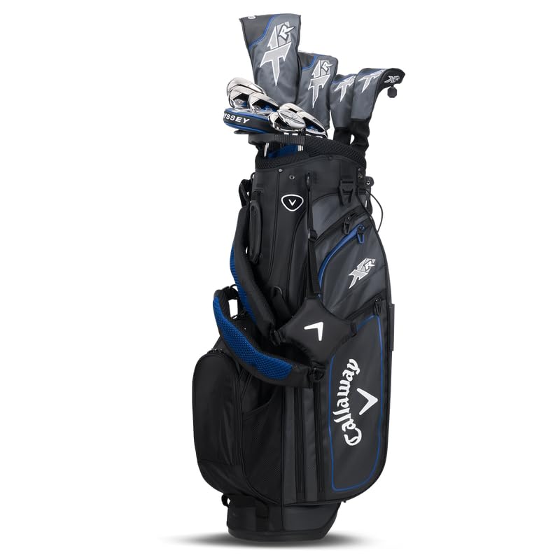 Callaway 2023 XR Full Set RH 12 Clubs + 1 Cart Bag Steel Reg Blue/Silver