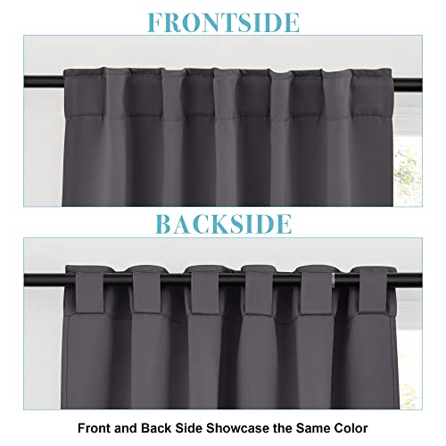 RYB HOME Blackout Curtains: Thermal Insulated & Private