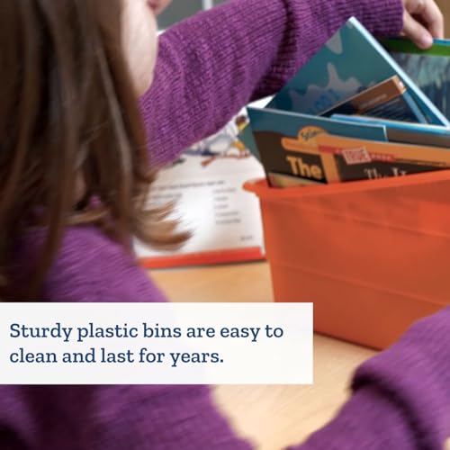 Really Good Stuff Durable Magazine Book Folder and File Holders ? Ideal for Narrow or Vertical Storage Needs ? Instantly Color Code Your Classroom ? Choose from 22 Colors (Single Color Set of 12)