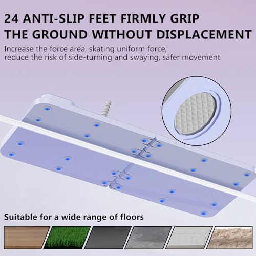 Pafal Multifunctional Abdominal Board Ab Core Trainer Ab Trainer Machine Ab Board Exercise Board Abs Workout Equipment Core Workout Equipment Purple