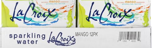 LaCroix Mango Sparkling Water 12-Pack: Guilt-Free Refreshment