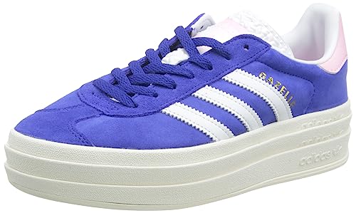 adidas Gazelle Bold W Women's Trainers True Pink Semi Lucid Blue Core White 12 US