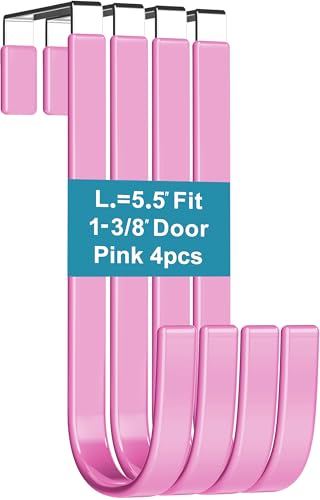 Mars-Rock 4pc Over Door Hooks - 64% Off
