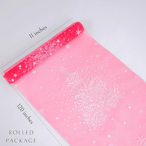 Snowkingdom Red Christmas Table Runner 58% Off