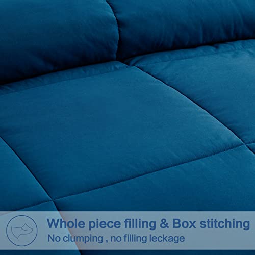EASELAND Soft Quilted Comforter for Year-Round Warmth