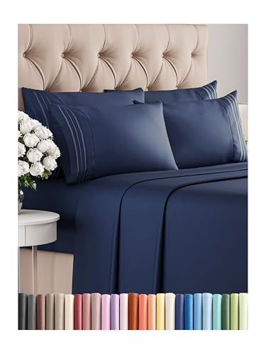 CGK Unlimited 6 Piece Sheet Set: Deep Pockets for Comfort