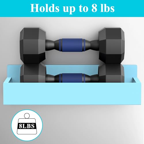 HuggieGems 4 Pack Magnetic Spice Storage Rack Organizer for Refrigerator and Oven Blue Fridge Organizers and Storage