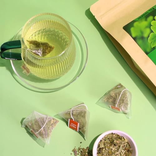 FullChea - Ginkgo Biloba Tea Bags 36 Teabags - Premium Dried Ginkgo Biloba Leaves - Non-GMO - Caffeine-free - Support Memory & Focus