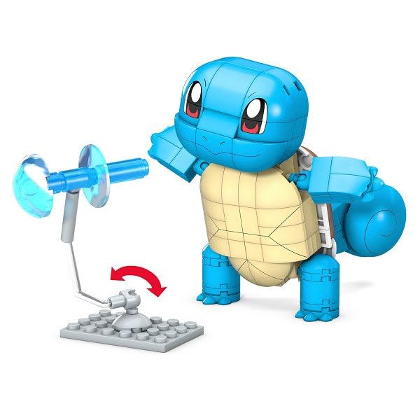 MEGA Construx - Pokemon Build & Show Figure Set - Squirtle (199 Pieces) GYH00