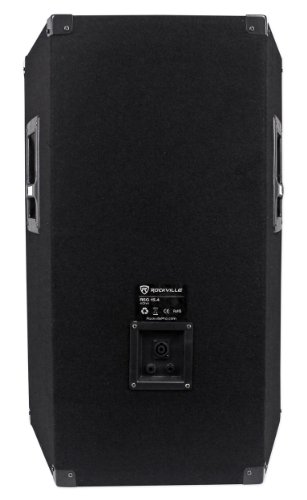 Rockville RSG15.4 15" 3-Way 1500W 4-Ohm Passive DJ/PA Speaker w/ Triple Tweeters