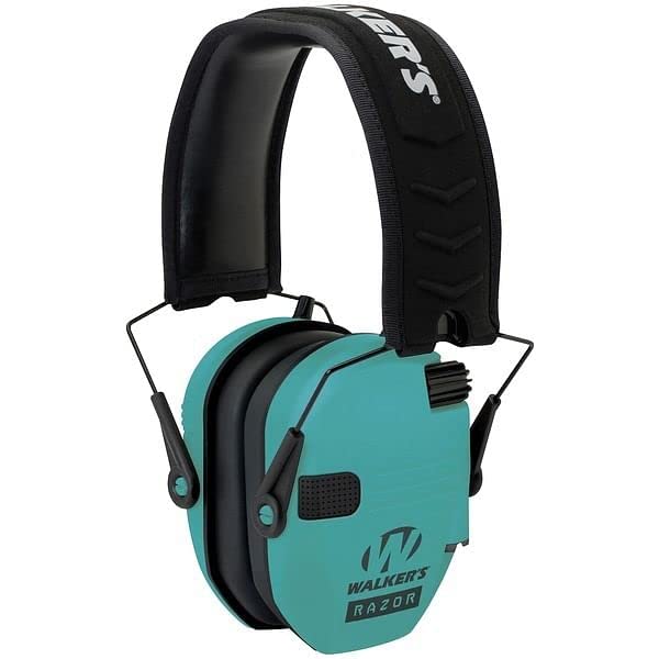 New Walkers Muff Electronic Razor - Slim Tactical 23db Light Teal | MPN: GWPRSEMLTL