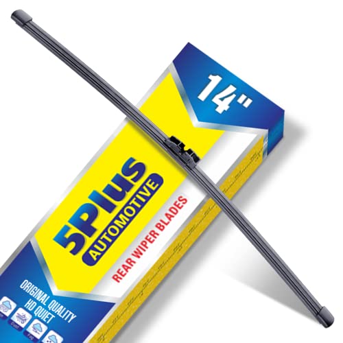 5 PLUS® 14\" Rear Wiper Blade Replacement for BMW X5 2022 2021 2020 2019 /Volvo V70 2010 2009 2008 V90 2021-2017 XC40 2022-2019 XC70 2016-2008 XC90 2022-2016 BACK Windshield Wiper (A351H)