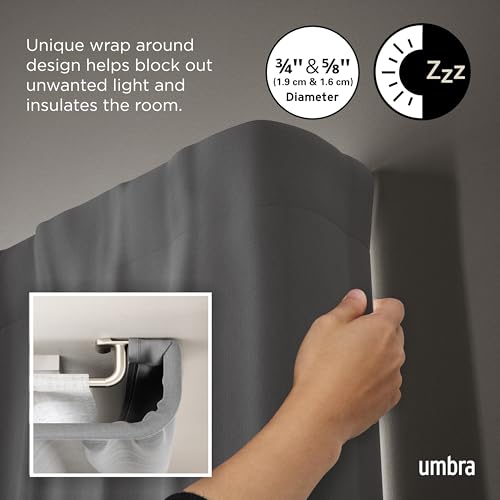 Umbra Twilight Double Rod: Block Out Light & Test