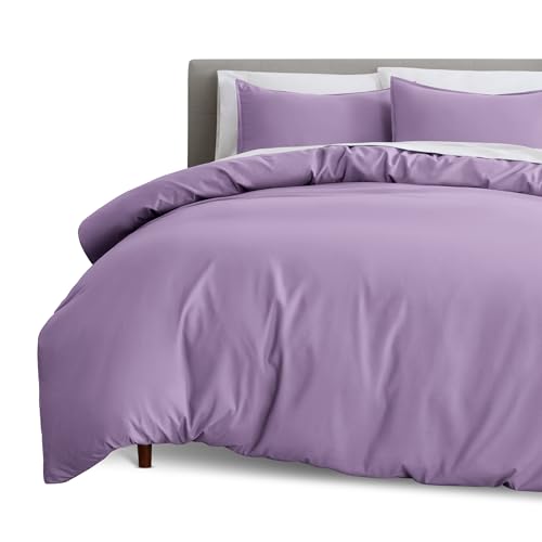 Bare Home Premium Duvet Cover Queen Size for Soft Sleep