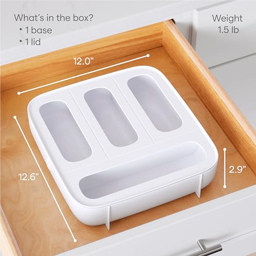 StoraBag™ Food Bag Dispenser Family Size 4-Slot