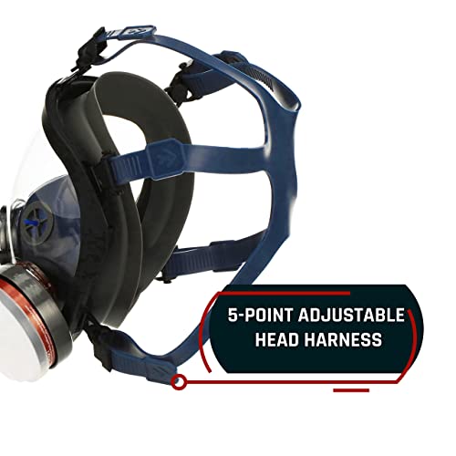 PD-100 Light Amber Full Face Respirator