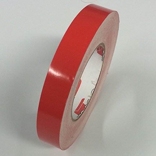 Vinyl Striping Tape - Oracal 651 - Pinstripes Decals Stickers Striping - 1 inch x 150ft. roll - Red